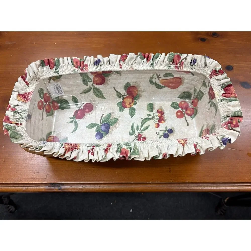 LongBerger Rectangular Woven Basket- 1998 Fruit Liner